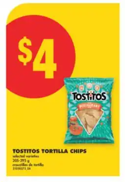No Frills TOSTITOS TORTILLA CHIPS, 205-295 g offer