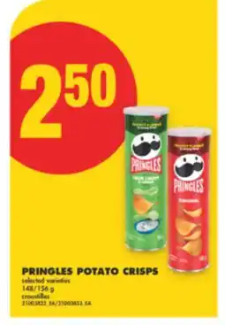 No Frills PRINGLES POTATO CRISPS, 148/156 g offer