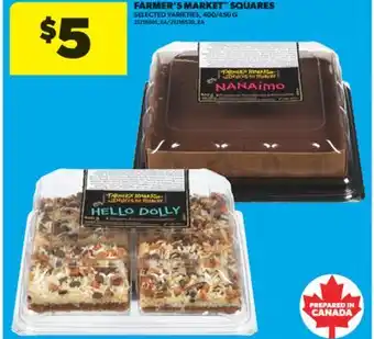 Real Canadian Superstore FARMER'S MARKET SQUARES, 400/450 G offer