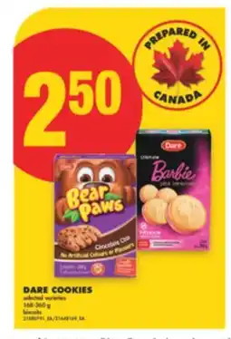 No Frills DARE COOKIES, 168-360 g offer