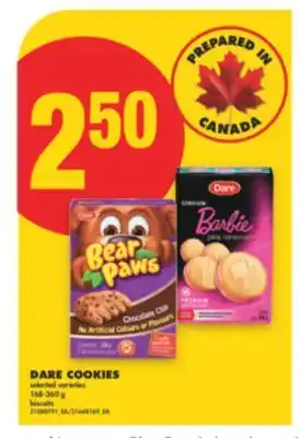 No Frills DARE COOKIES, 168-360 g offer