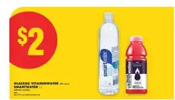 No Frills GLACEAU VITAMINWATER, 591 mL or SMARTWATER, 1 L offer