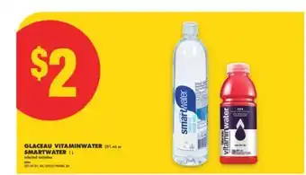No Frills GLACEAU VITAMINWATER, 591 mL or SMARTWATER, 1 L offer