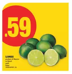 No Frills LIMES offer