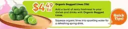 Healthy Planet Organic Bagged Limes (1lb) offer
