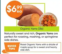 Healthy Planet Organic Yams (3lb) offer