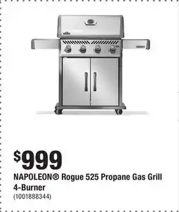 Home Depot NAPOLEON Rogue 525 Propane Gas Grill 4-Burner offer