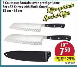 Sushi Shop Set of 2 Knives with Blade Guard offer