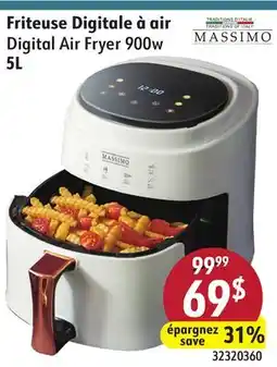 Sushi Shop Digital Air Fryer 900w offer