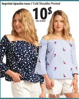 Sushi Shop Cold Shoulder Printed offer