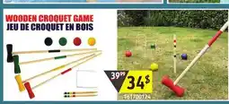 Sushi Shop WOODEN CROQUET GAME offer