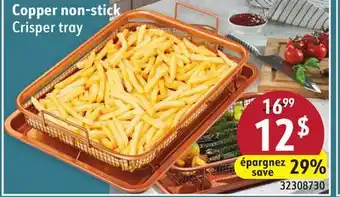 Sushi Shop Copper non-stick Crisper tray offer