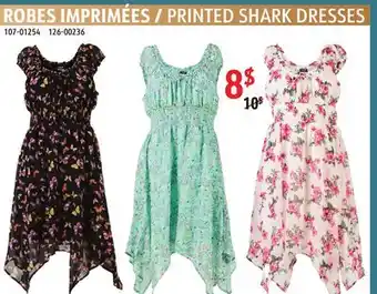 Sushi Shop PRINTED SHARK DRESSES offer