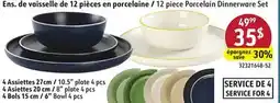 Sushi Shop 12 piece Porcelain Dinnerware Set offer