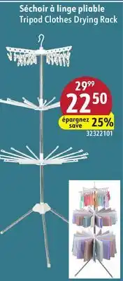 Sushi Shop Tripod Clothes Drying Rack offer