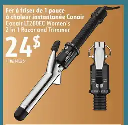Sushi Shop Conair LT280EC Women's 2 in 1 Razor and Trimmer offer