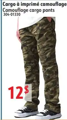 Sushi Shop Camouflage cargo pants offer