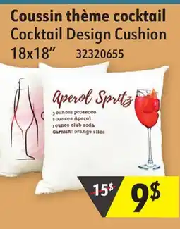 Sushi Shop Cocktail Design Cushion offer