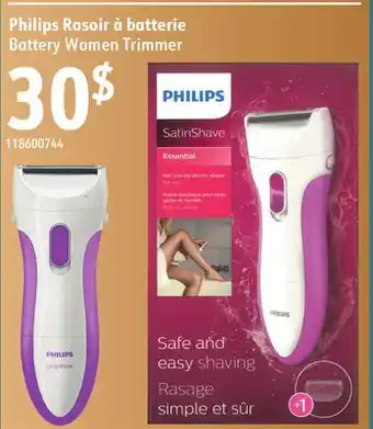 Sushi Shop Philips Battery Women Trimmer offer