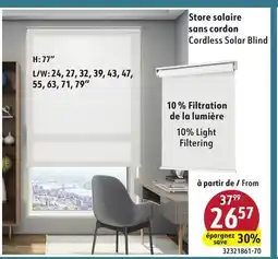 Sushi Shop Cordless Solar Blind offer