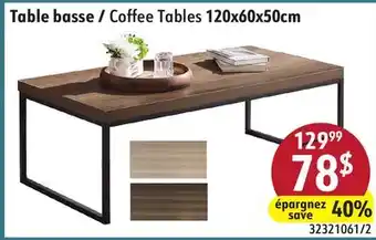 Sushi Shop Coffee Tables offer