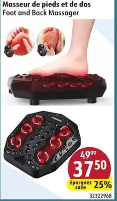 Sushi Shop Foot and Back Massager offer