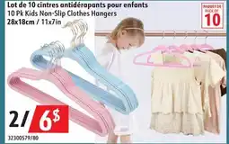Sushi Shop 10 Pk Kids Non-Slip Clothes Hangers offer