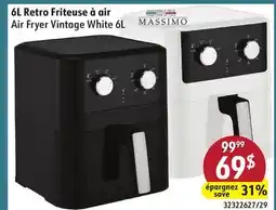 Sushi Shop Air Fryer Vintage White 6L offer