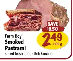 Farm Boy Farm Boy Smoked Pastrami offer