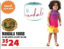 Len's Mill Stores Mandala Yarns offer