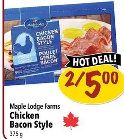 Farm Boy Maple Lodge Farms Chicken Bacon Style offer