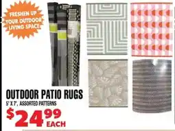 Len's Mill Stores Outdoor Patio Rugs offer