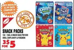 Len's Mill Stores Snack Packs offer