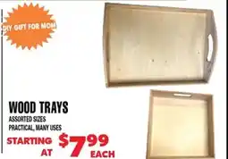 Len's Mill Stores Wood Trays offer