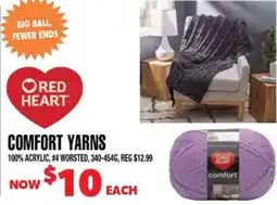 Len's Mill Stores Comfort Yarns offer