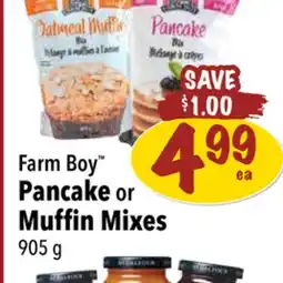 Farm Boy Farm Boy Pancake or Muffin Mixes offer