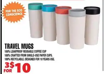 Len's Mill Stores Travel Mugs offer