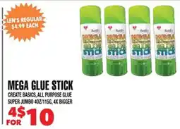 Len's Mill Stores Mega Glue Stick offer
