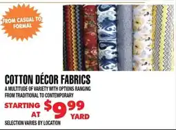Len's Mill Stores Cotton Décor Fabric offer