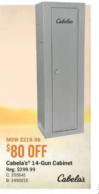 Cabela's Cabela's 14-Gun Cabinet offer