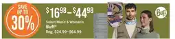 Cabela's Select Men's & Women's Buff offer
