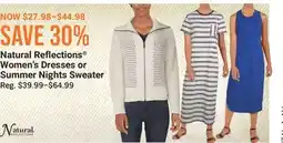 Cabela's Natural Reflections Women's Dresses or Summer Nights Sweater offer