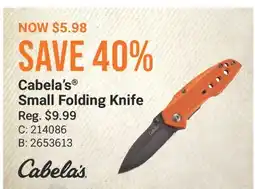 Cabela's Cabela's Small Folding Knife offer