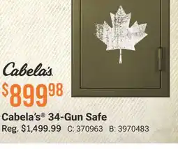 Cabela's Cabela's 34-Gun Safe offer