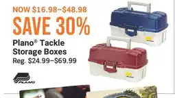 Cabela's Plano Tackle Storage Boxes offer