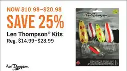 Cabela's Len Thompson Kits offer