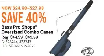 Cabela's Bass Pro Shops Oversized Combo Cases offer