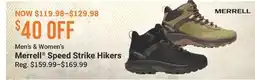 Cabela's Merrell Speed Strike Hikers offer