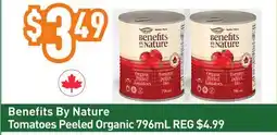 Healthy Planet Benefits By Nature Tomatoes Peeled Organic offer