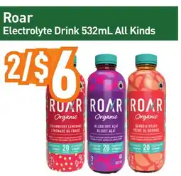 Healthy Planet Roar Electrolyte Drink offer